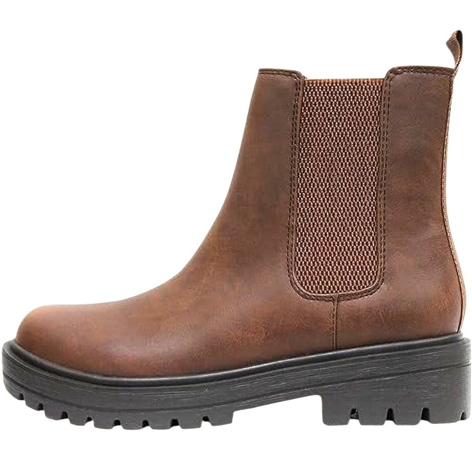 Soda Pilot Lug Sole Booties Women's Size 10
