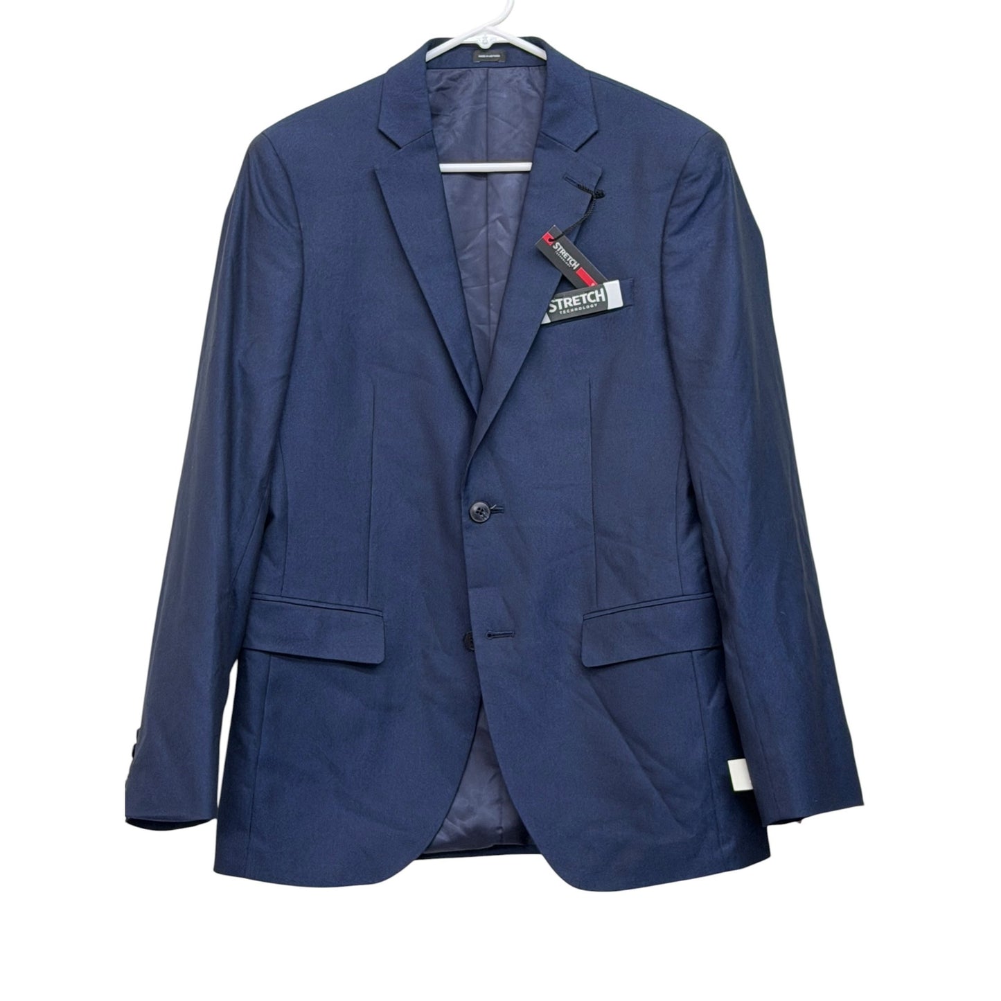 J. Ferrar 38 Blue Luster Regular Slim Fit Technology NWT $190