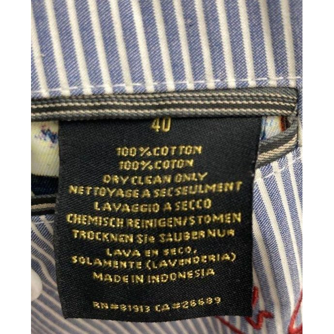 Robert Graham Mens Seersucker Blazer With Colorful Lining Size 40