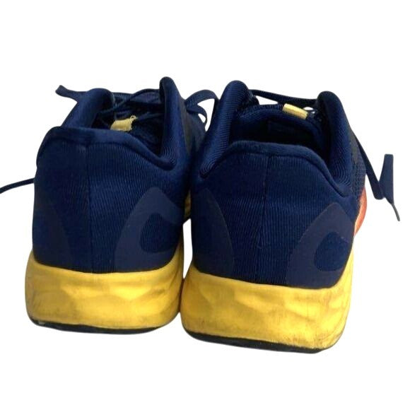 New Balance Boys Blue & Yellow Fresh Foam Arishi v4  Athletic Running Shoes Size 5