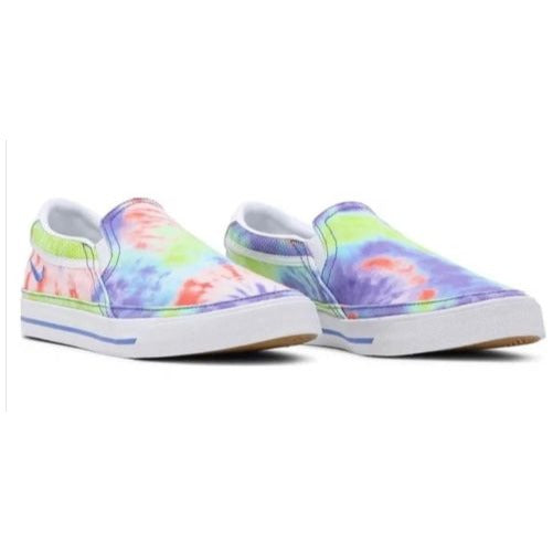 Nike Women's Court Tie-Dye Canvas Slip-On Shoes Size 7 NWOT