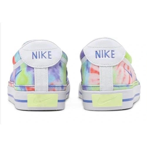 Nike Women's Court Tie-Dye Canvas Slip-On Shoes Size 7 NWOT