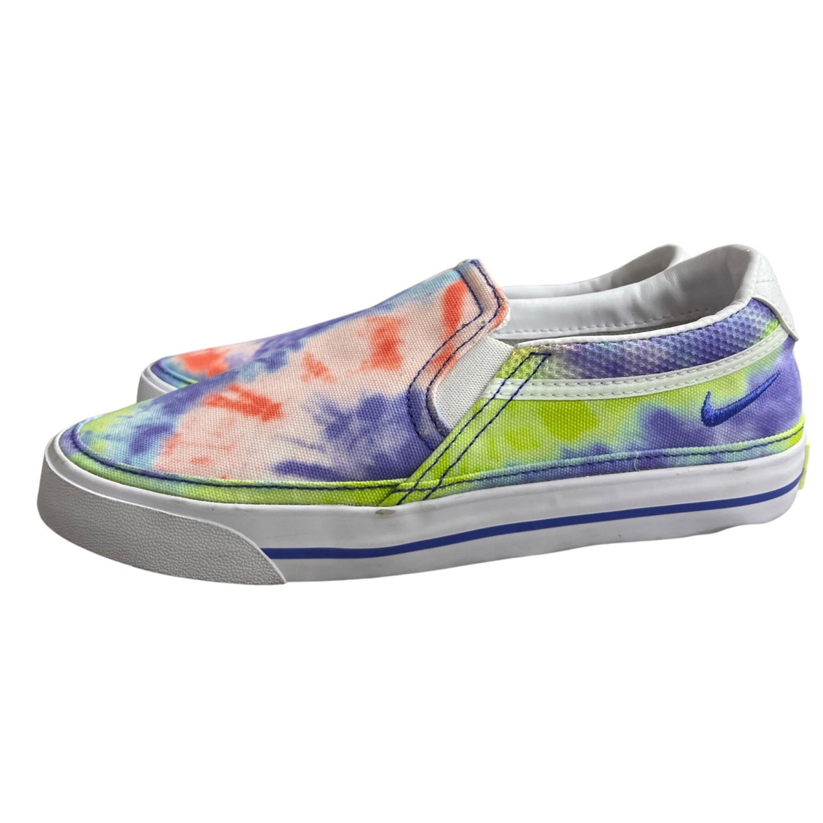 Nike Women's Court Tie-Dye Canvas Slip-On Shoes Size 7 NWOT