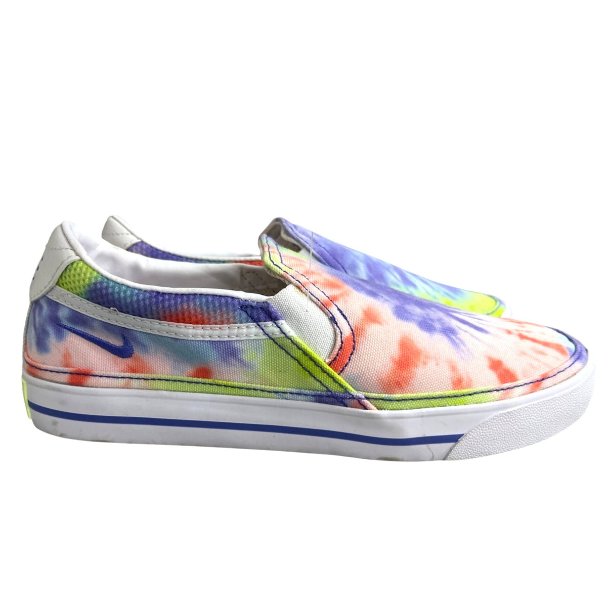 Nike Women's Court Tie-Dye Canvas Slip-On Shoes Size 7 NWOT