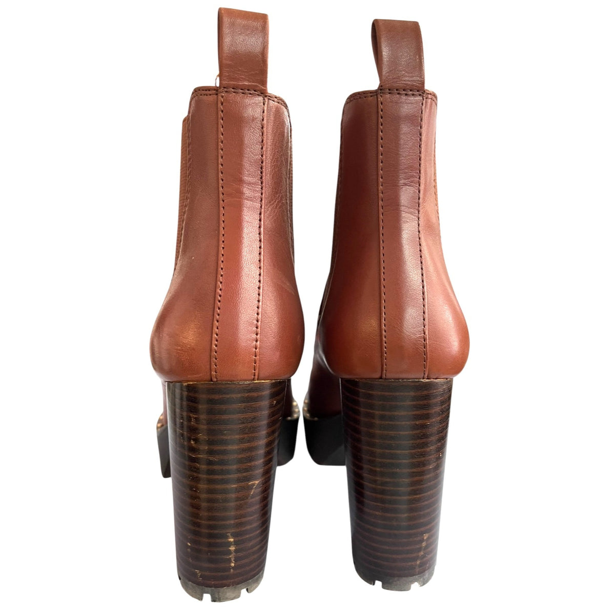 Antonio Melani Paiva Leather Booties Size 7.5M NWB