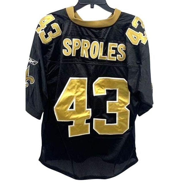 Reebok NFL New Orleans Saints #43 Darren Sproles Onfield Jersey Size 50