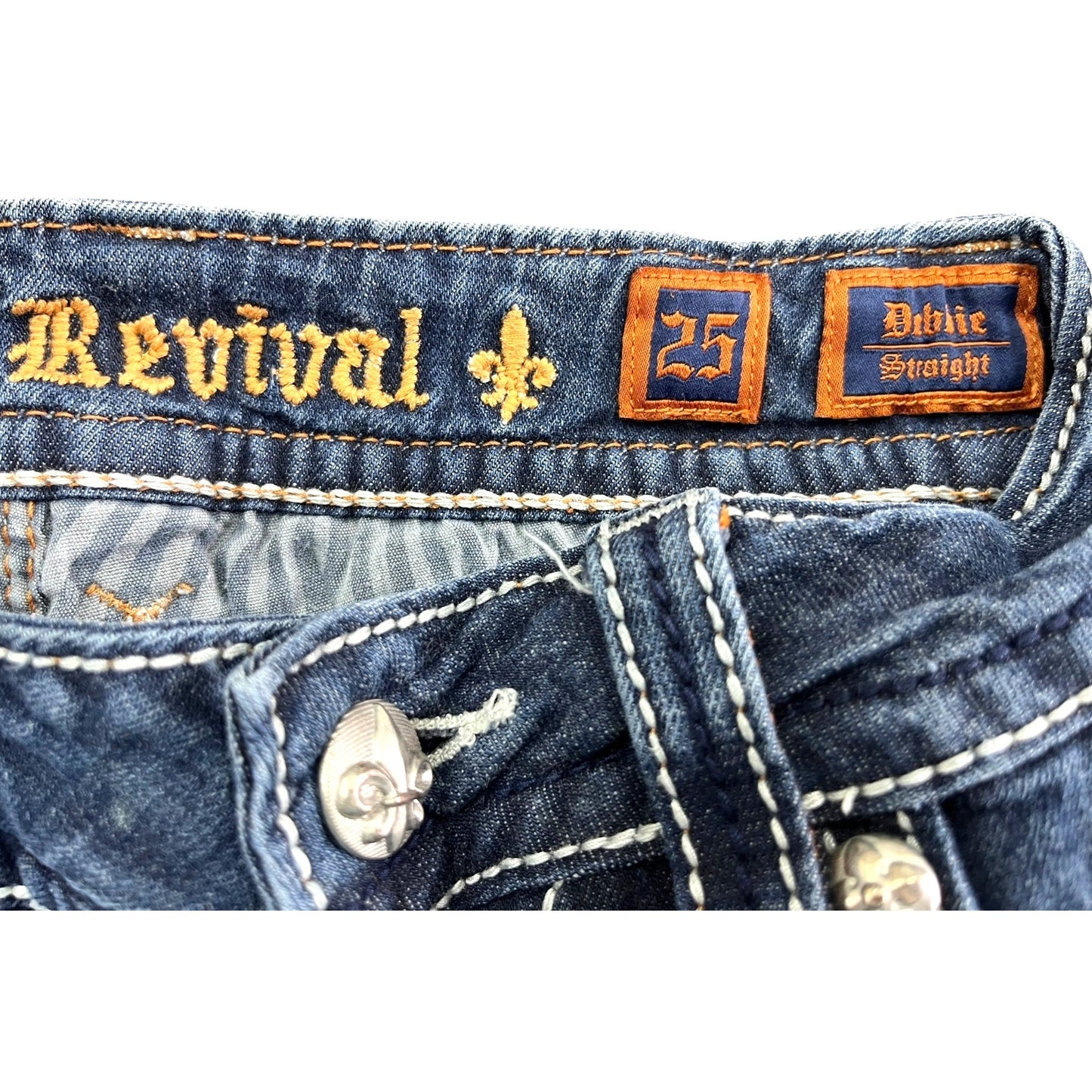Rock Revival Debbie Straight Leg Jeans Women's Size 25