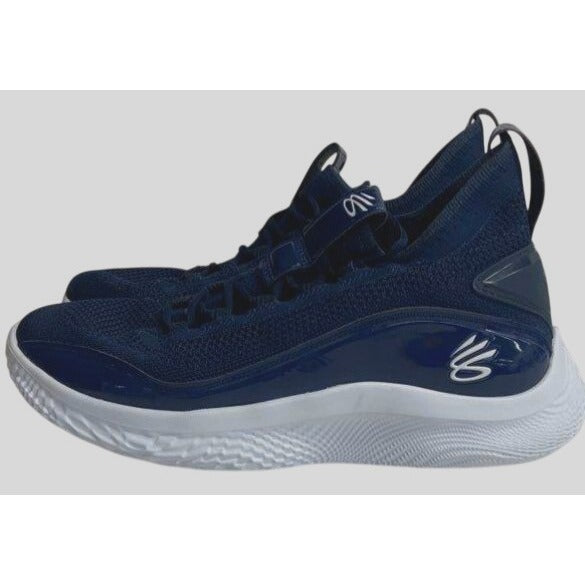 Under Armor Curry Flow 8 NM Navy Blue Sneaker Casual Shoe Men SZ10.5