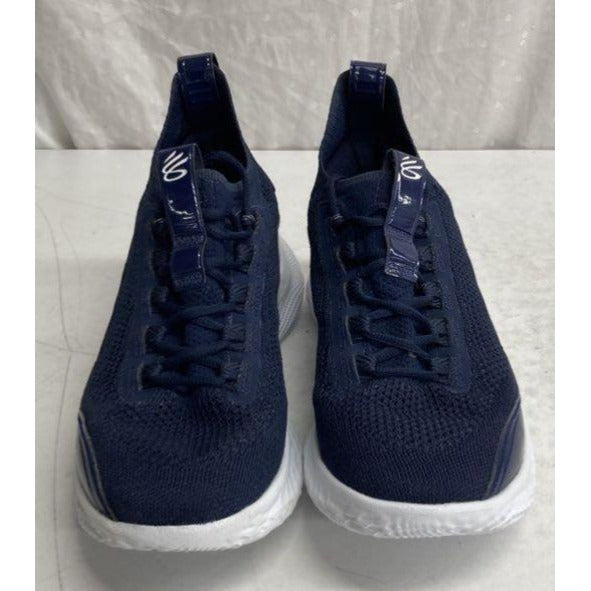 Under Armor Curry Flow 8 NM Navy Blue Sneaker Casual Shoe Men SZ10.5