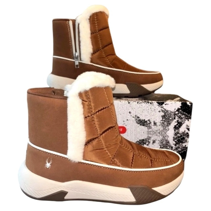 Spyder Women's SZ 7M Lumi Roasted Pecan Winter Boots