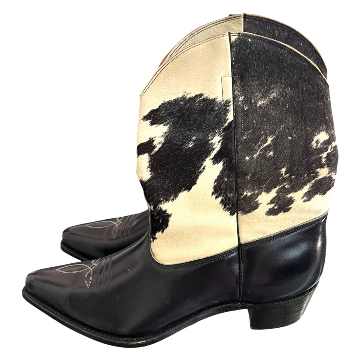 La Victoire S.A. Calf Hair Western Boots Women's Size 9.5