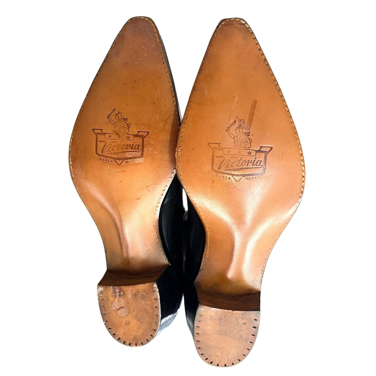 La Victoire S.A. Calf Hair Western Boots Women's Size 9.5