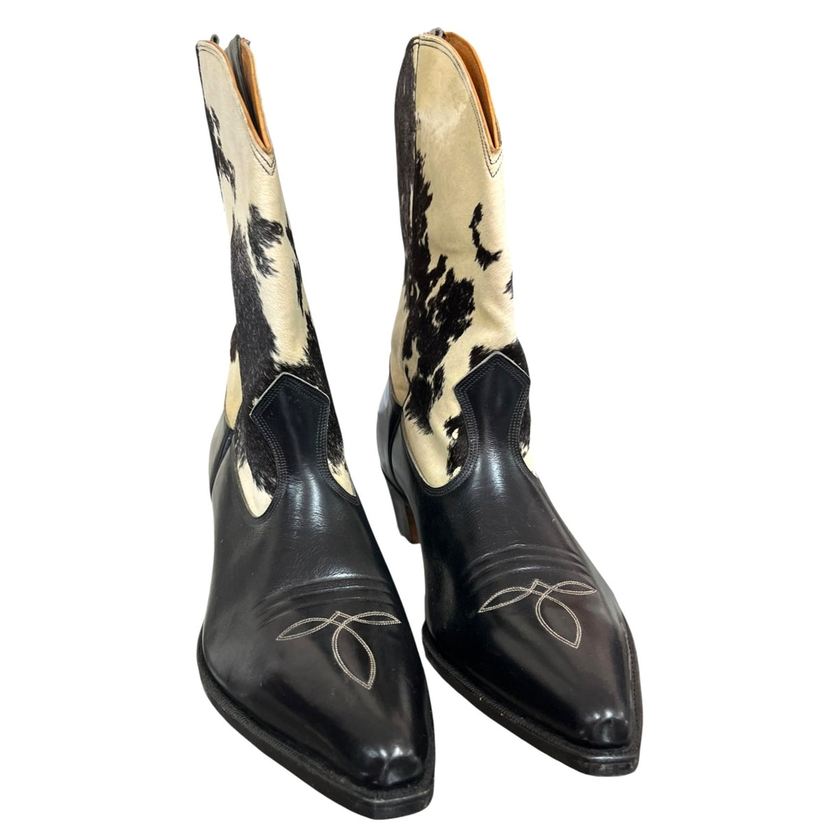 La Victoire S.A. Calf Hair Western Boots Women's Size 9.5