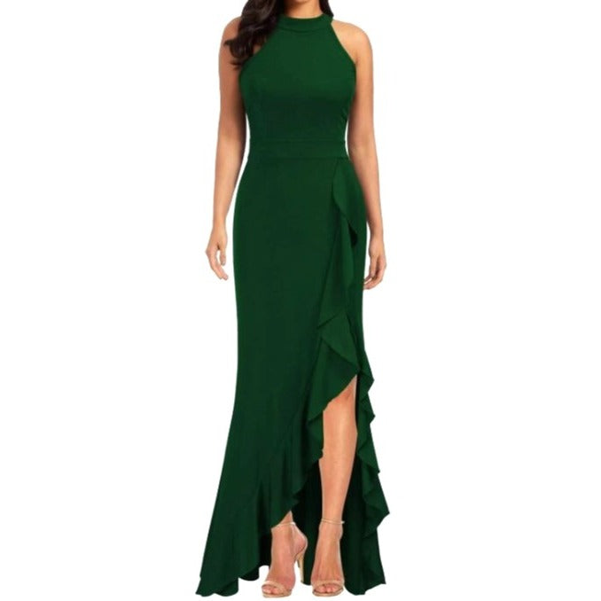 Woosea Bodycon Mermaid Evening Cocktail Long Dress Women's Size L NWT