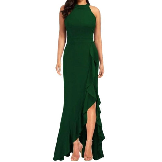 Woosea Bodycon Mermaid Evening Cocktail Long Dress Women's Size L NWT