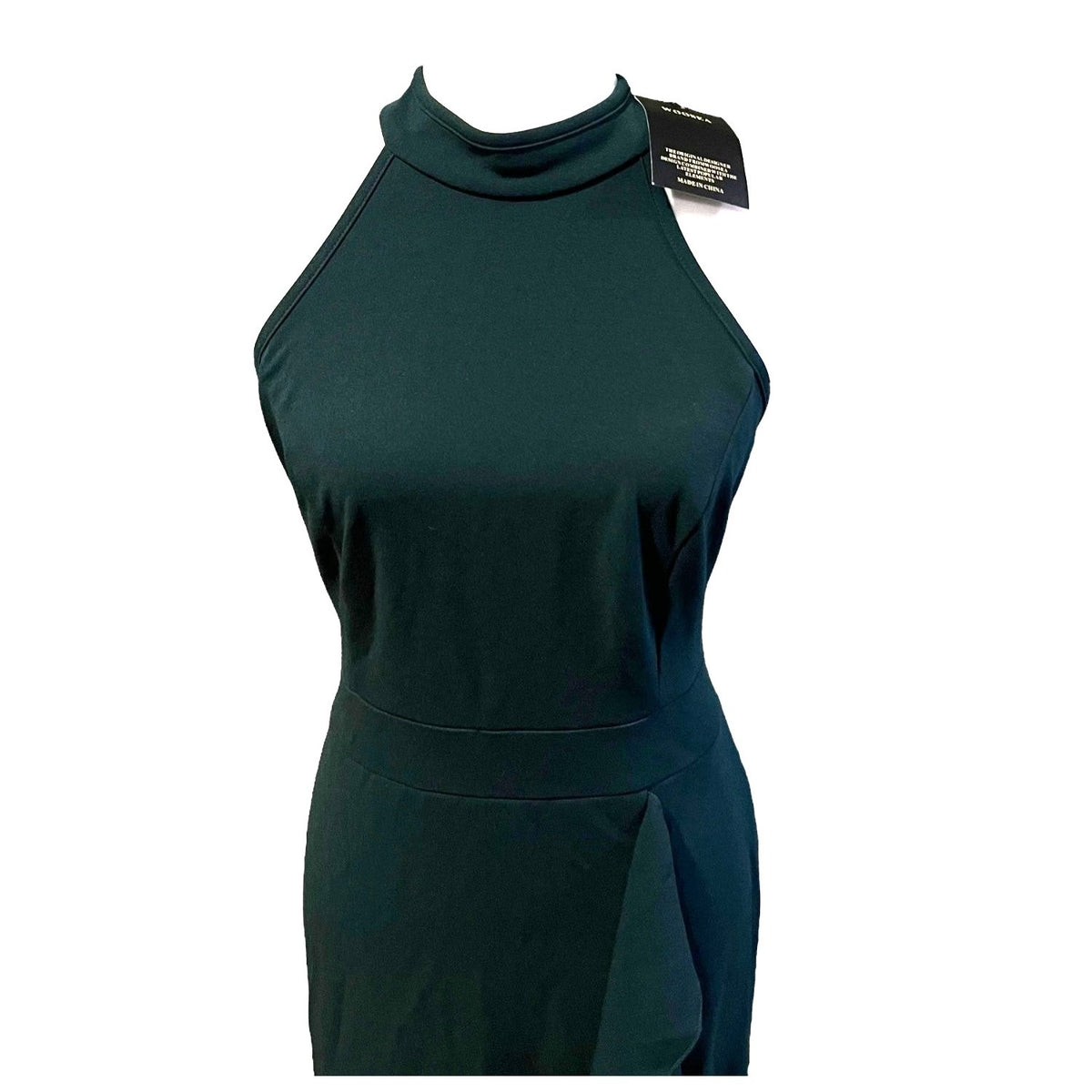Woosea Bodycon Mermaid Evening Cocktail Long Dress Women's Size L NWT
