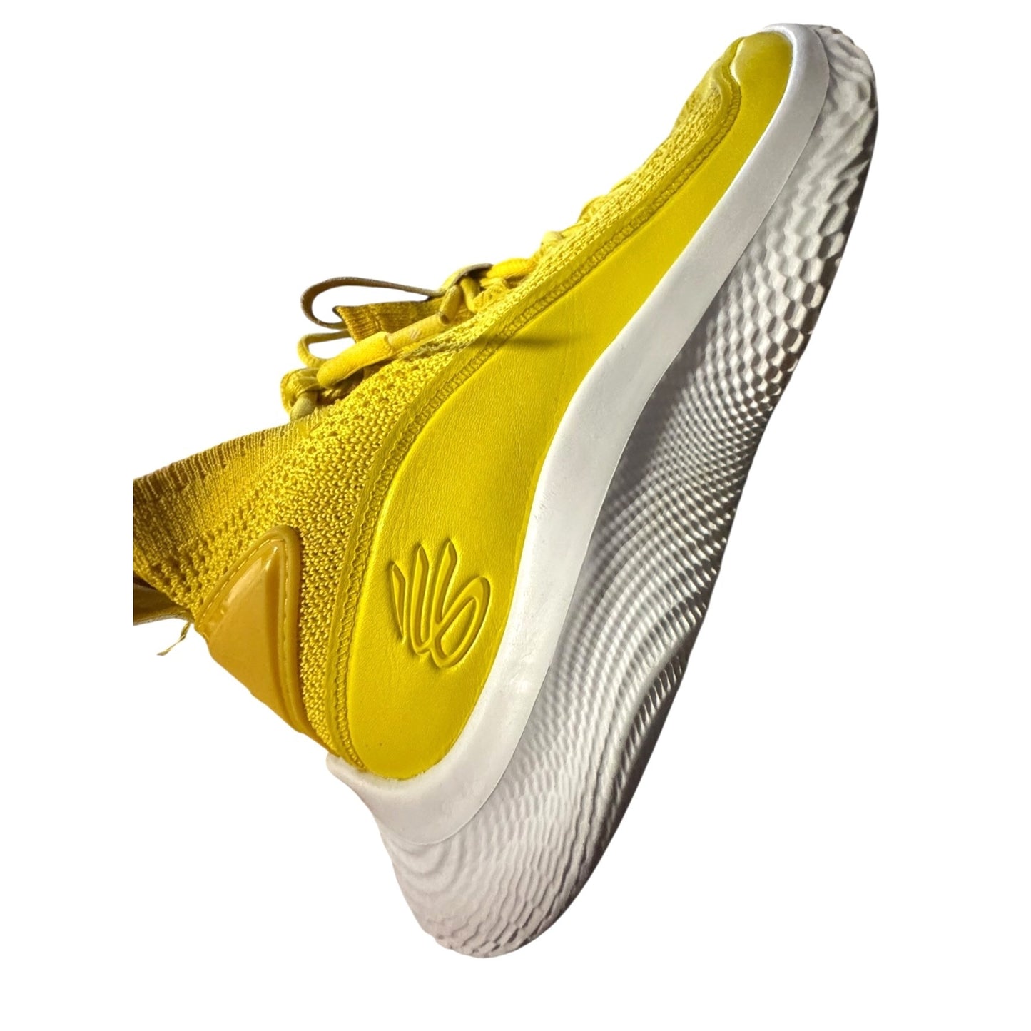 Under Armour Curry Flow 9 Golden Yellow Basketball Shoes Sz 6.5