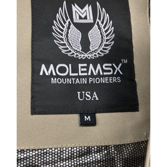 MOLEMSX Mountain Pioneers Women's Medium Beige Puffer Coat NWOT