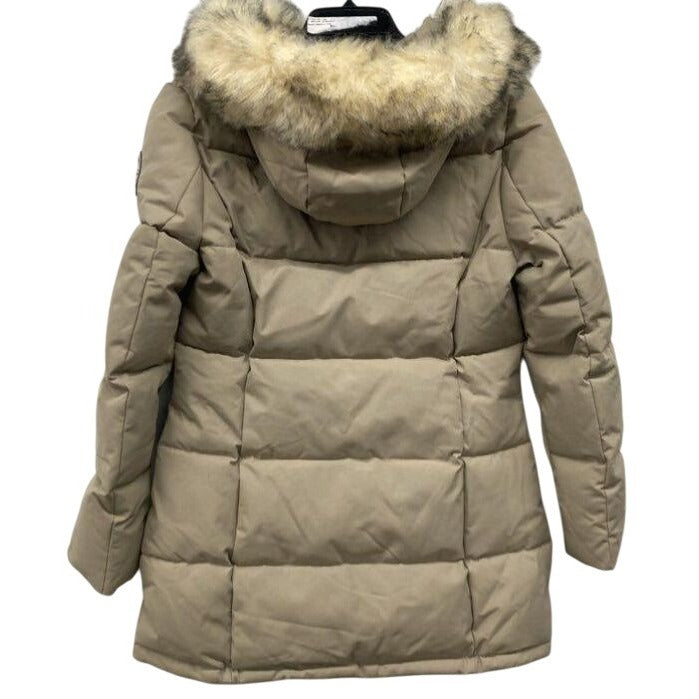 MOLEMSX Mountain Pioneers Women's Medium Beige Puffer Coat NWOT