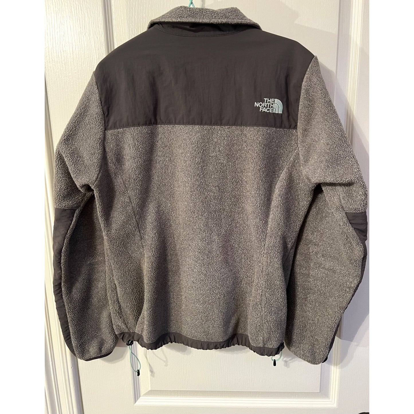 The North Face Full Zip Grey Fleece Women's Coat Jacket Small