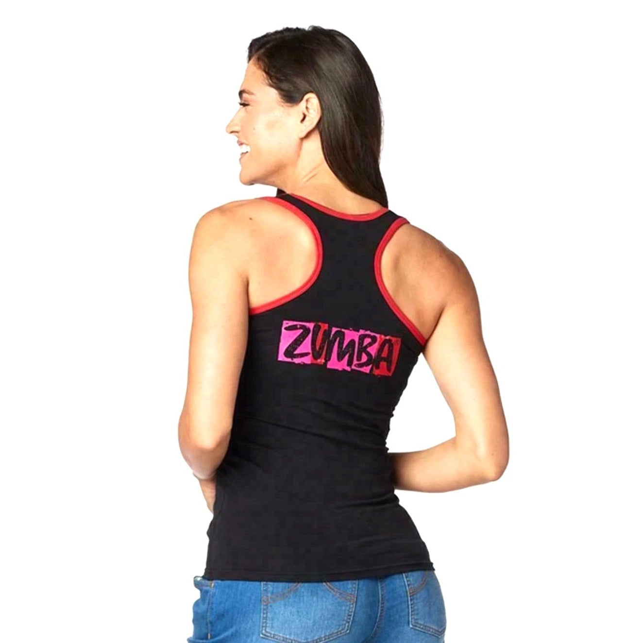 Zumba Rockin Like A Hurricane Racerback XS NWT