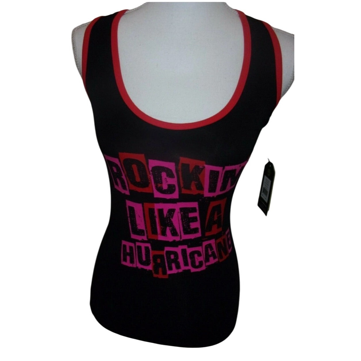Zumba Rockin Like A Hurricane Racerback XS NWT