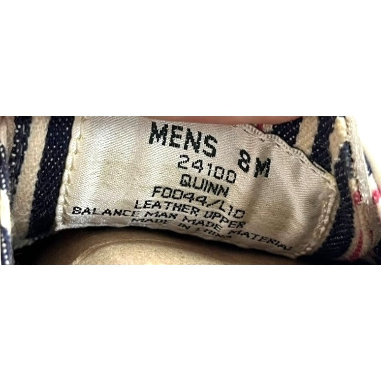 RJ Colt Men's Leather Oxford Shoes Size 8 M