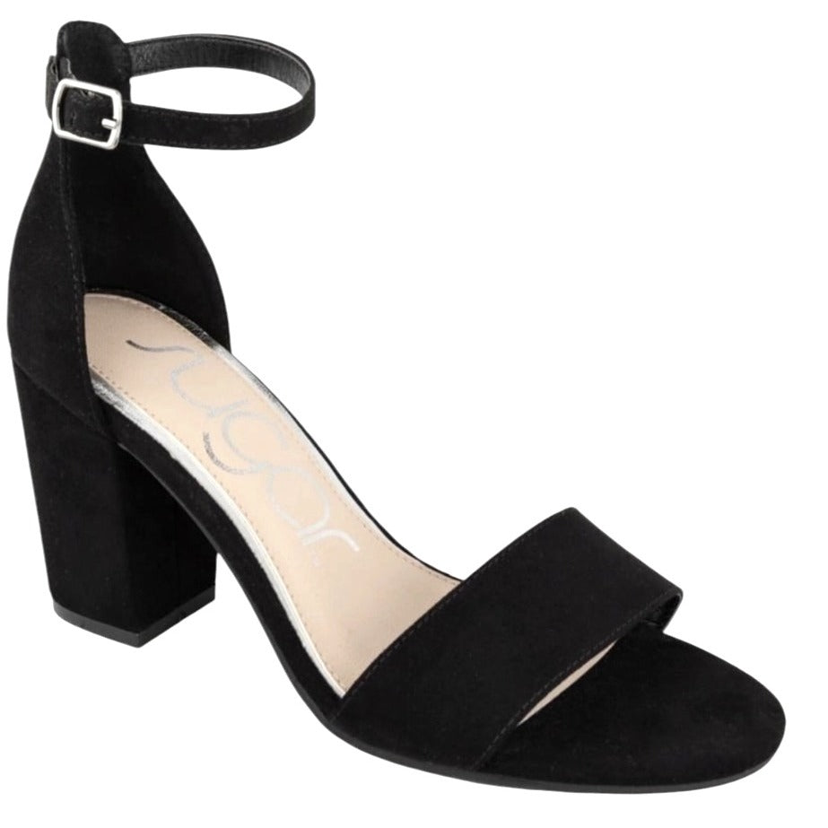 Sugar Women's Machelene Block Heel Sandals Size 7.5W NWOB