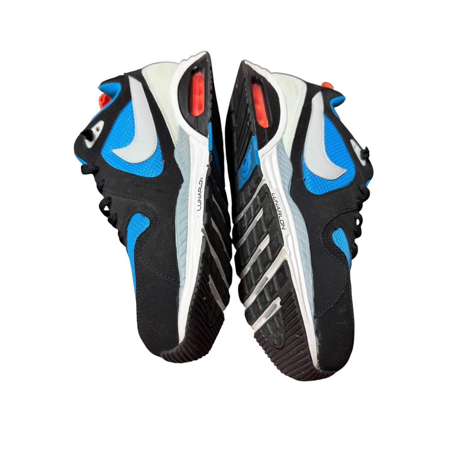 Nike Air Max St Sneakers Blue Black Mens Size 11 Mesh Athletic Shoes