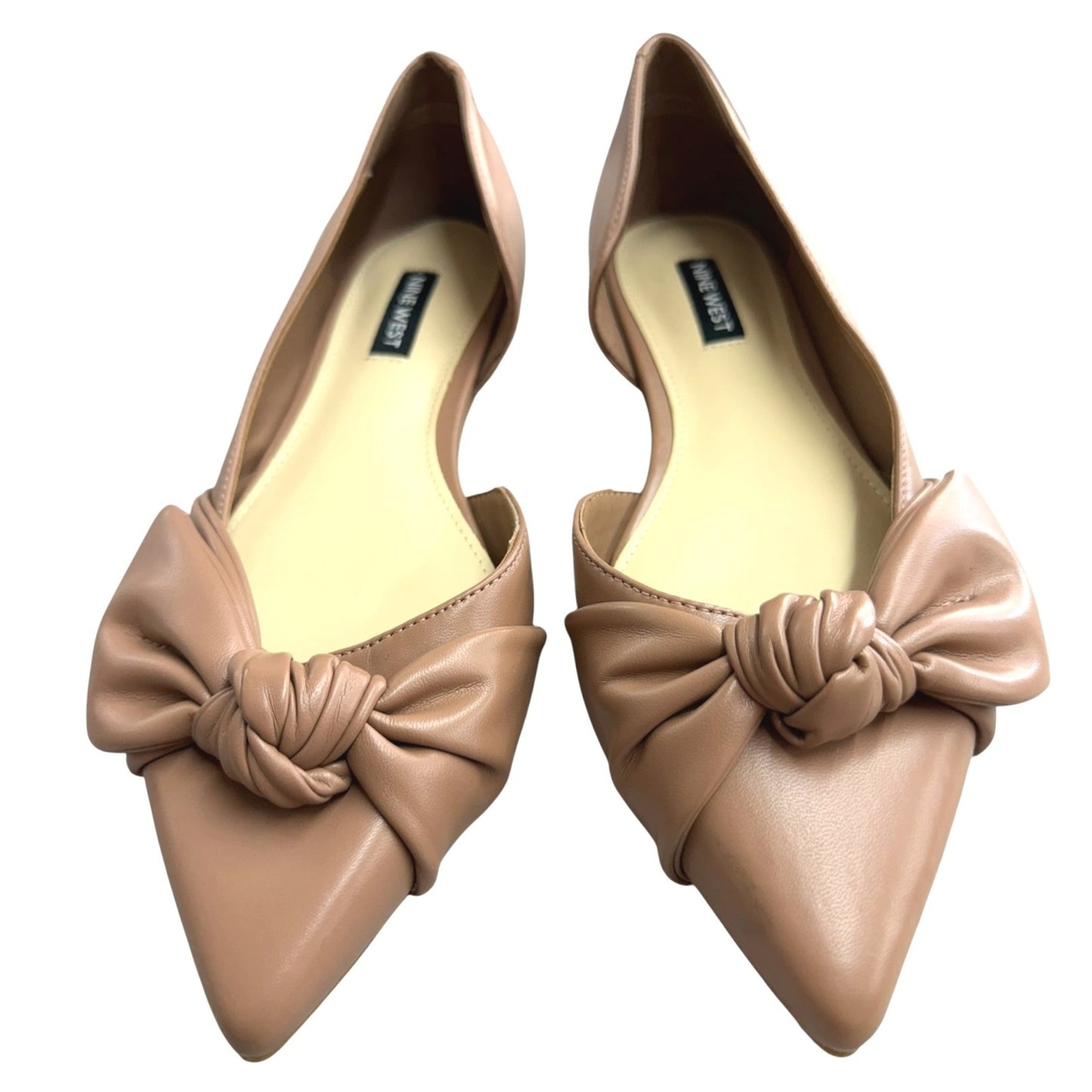 Nine West Women's SZ 7.5 Pointed Toe D'orsay Flats NWOT