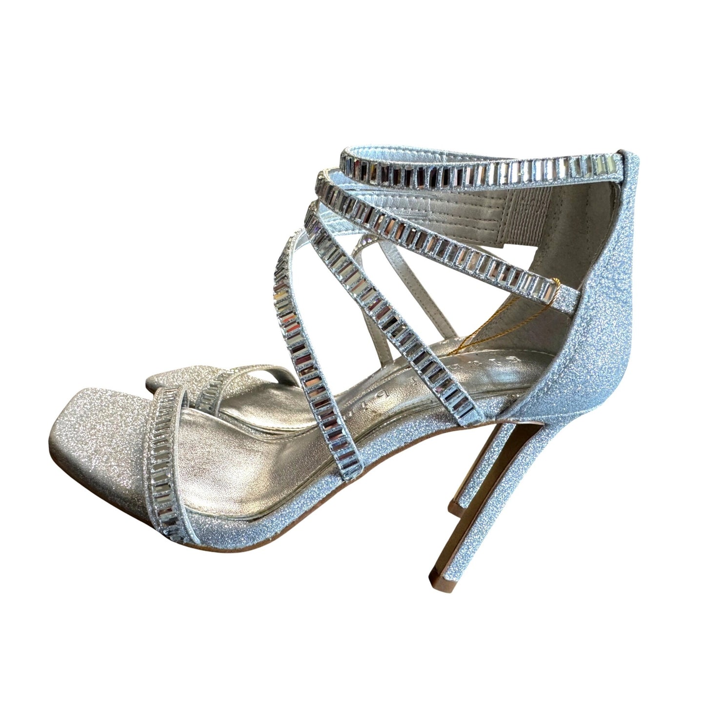 Gianni Bini Shawn Sparkle Embellished Strappy Dress Heels Size 5