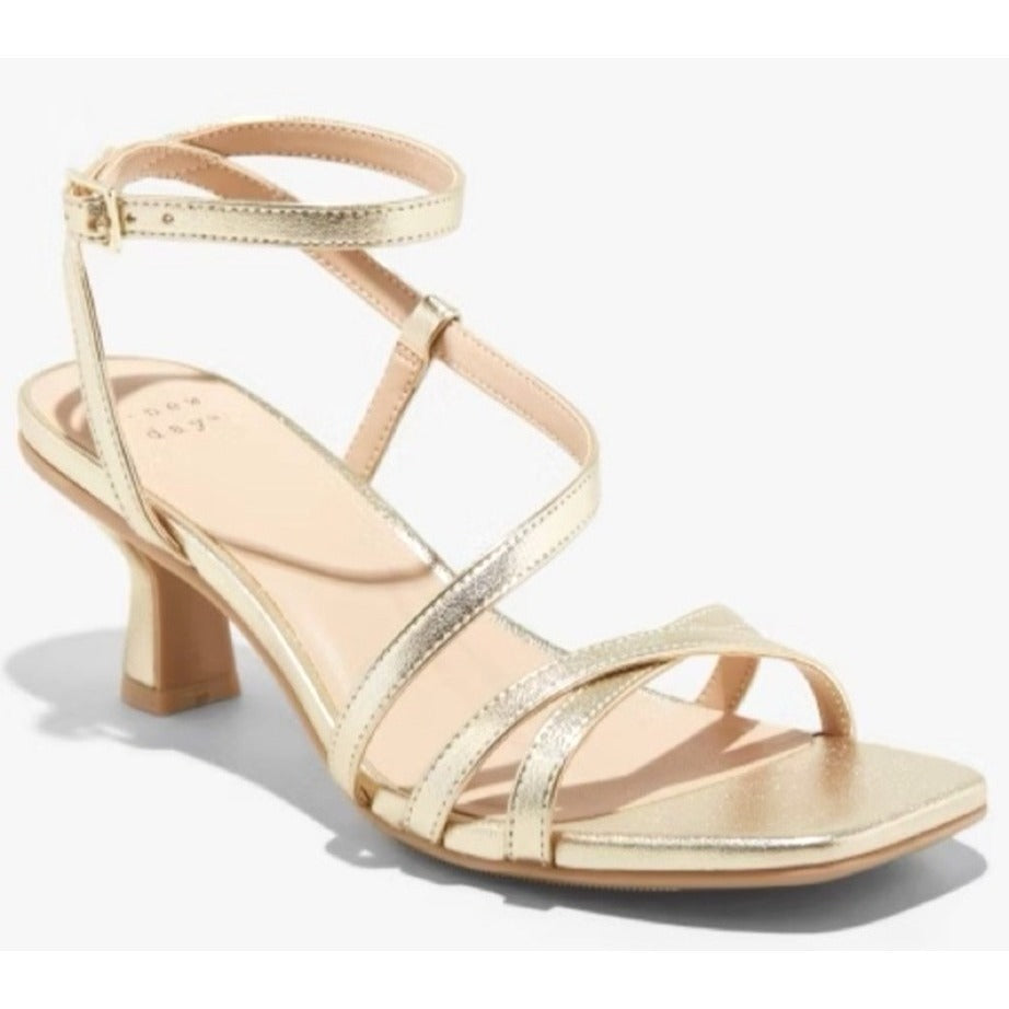 A New Day Women's Irena Strappy Heels Size 6 NWT