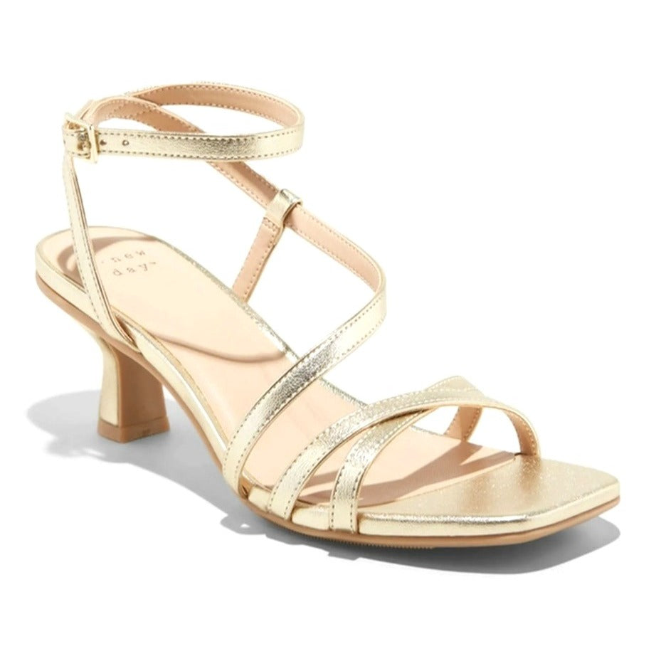 A New Day Women's Irena Strappy Heels Size 6 NWT