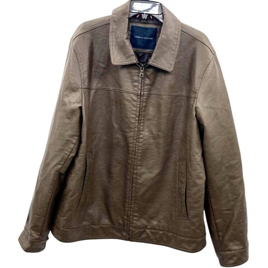 Tommy Hilfiger Brown Men's Jacket - Size XL
