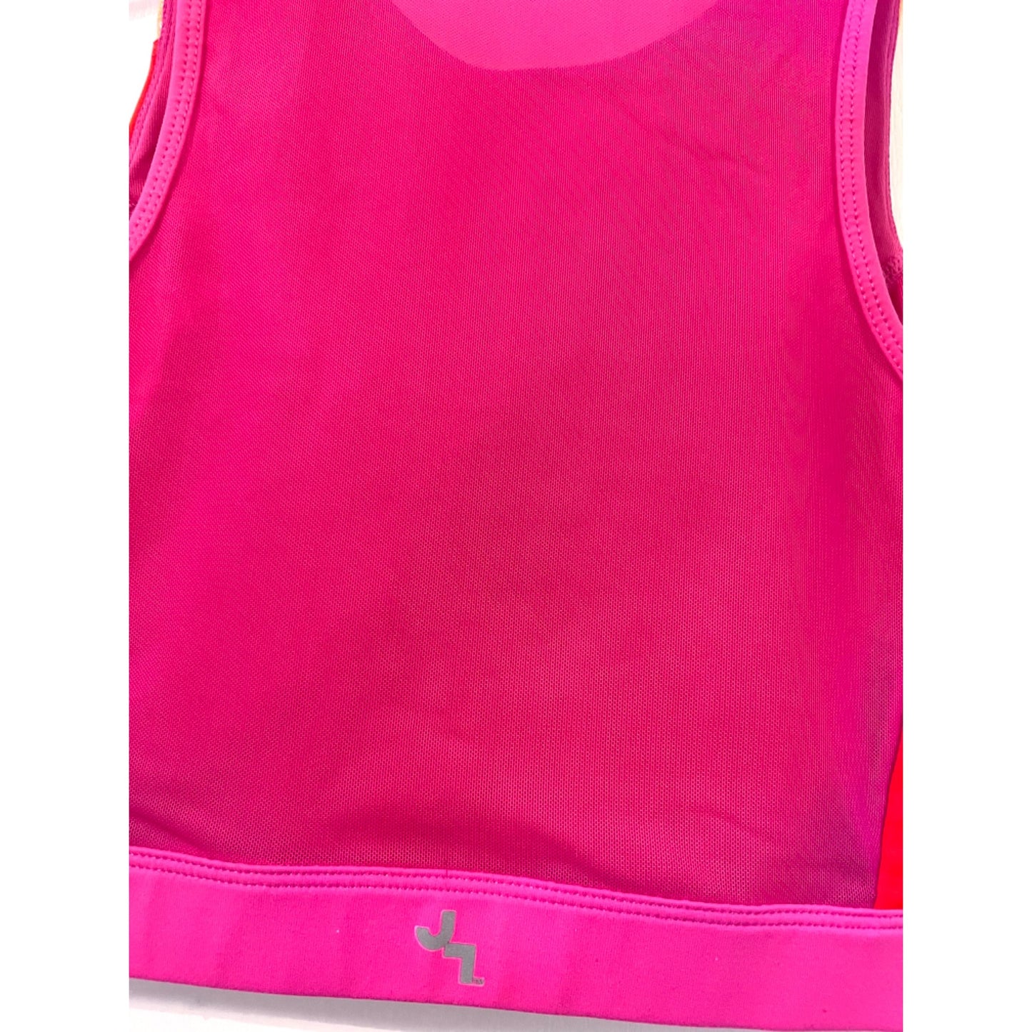 JoyLab Women's Colorblock Athletic Sports Bra Gold/Red/Pink SZ XS