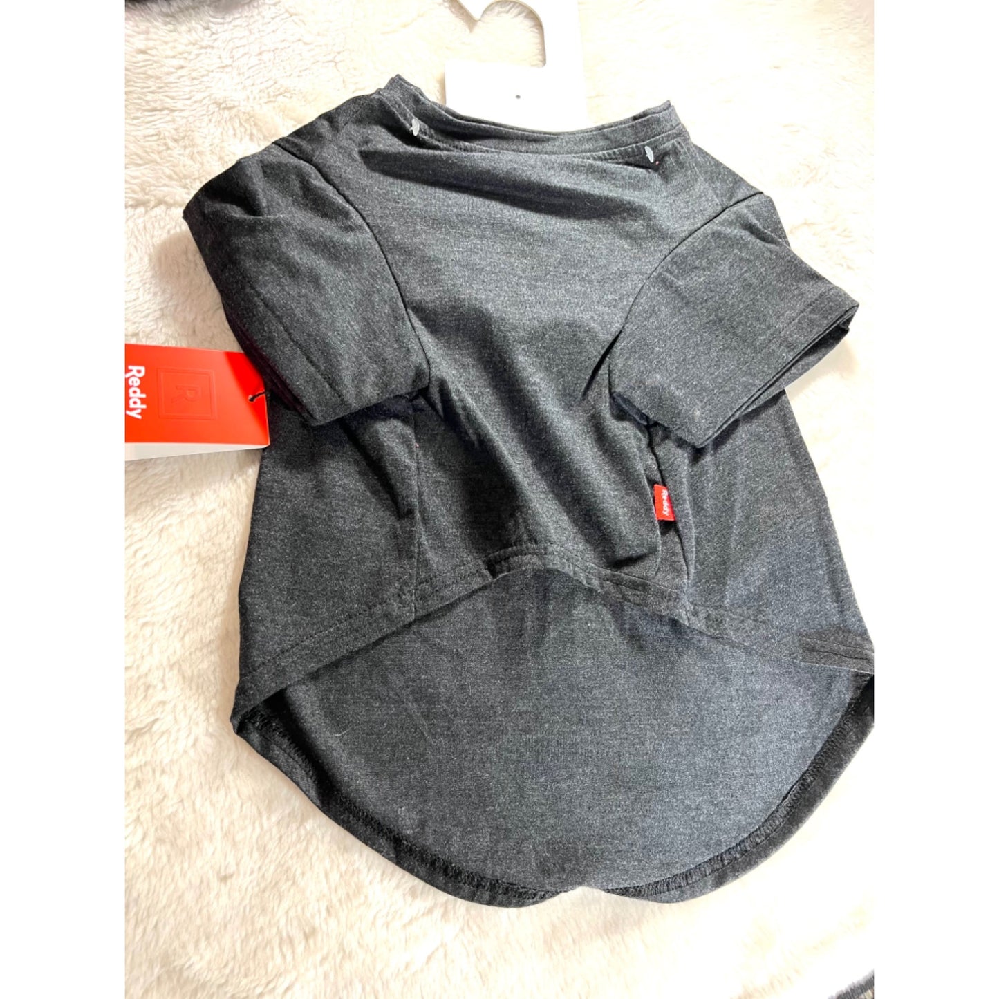 Live Your Wild XL Grey Dog T-Shirt NWT