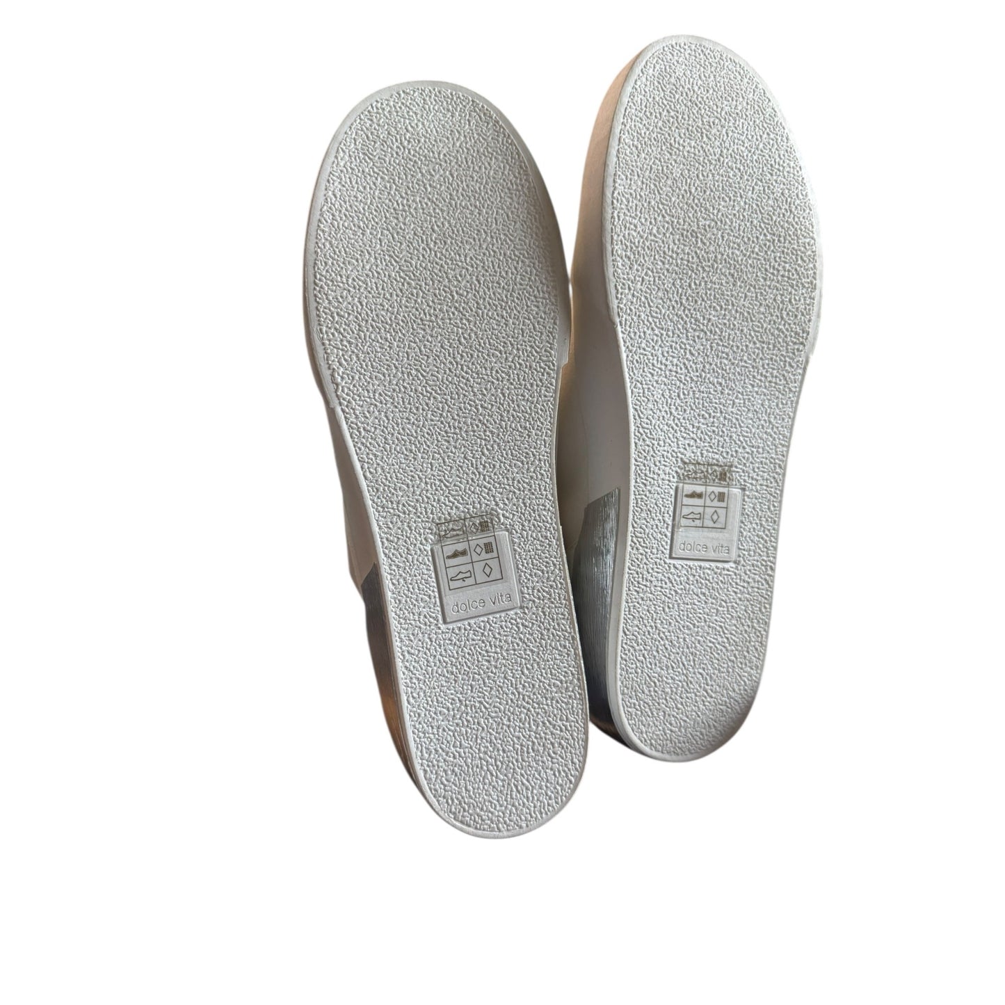 Dolce Vita Womens Zoey White Canvas Sneakers Size 9.5 Casual Comfortable Lightweight