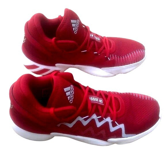 Adidas D.O.N. Issue 2 Red/White Men's Basketball Sneaker Size 10.5