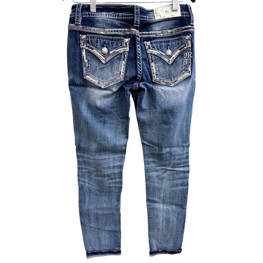Miss Me Women’s Sz 28 Low-Rise Ankle Skinny Jeans
