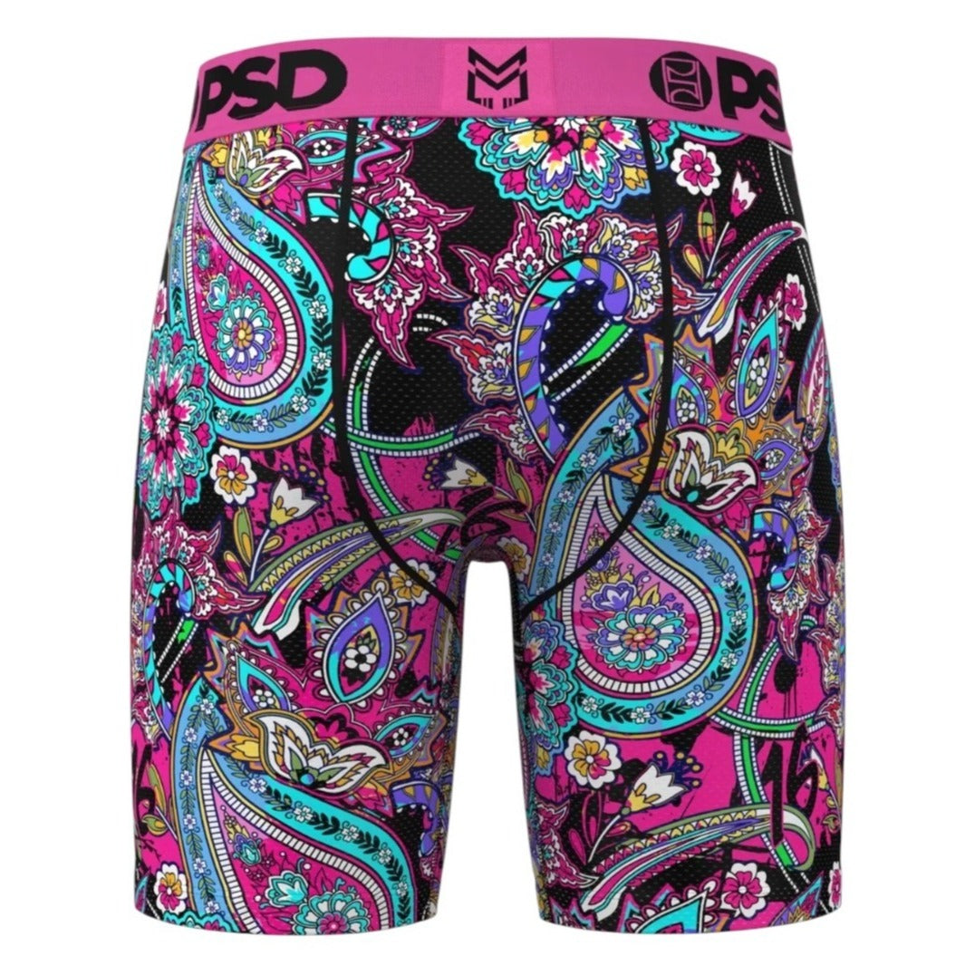PSD Mens Mitch Marner Vice Boxer Briefs Paisley Print Size M
