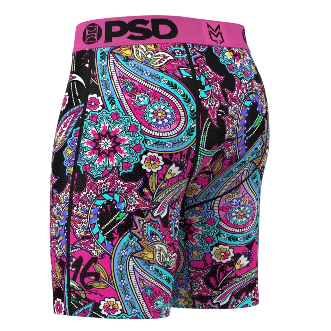PSD Mens Mitch Marner Vice Boxer Briefs Paisley Print Size M