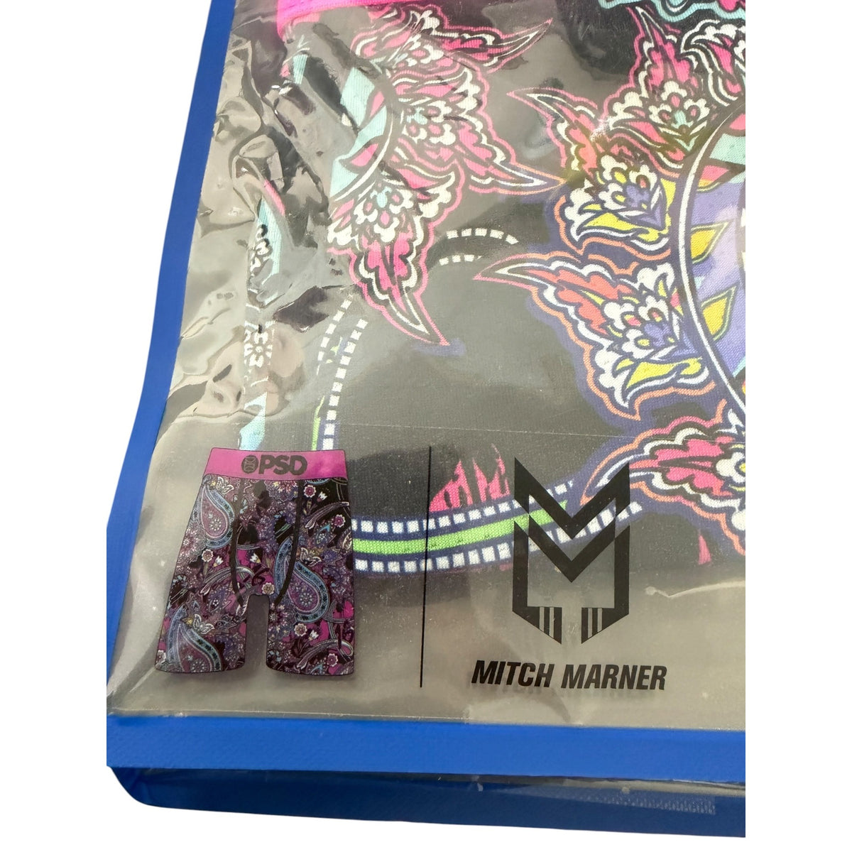 PSD Mens Mitch Marner Vice Boxer Briefs Paisley Print Size M