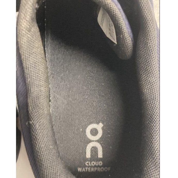 On Cloud Waterproof Men's Running Shoes Navy Blue Size 11.5