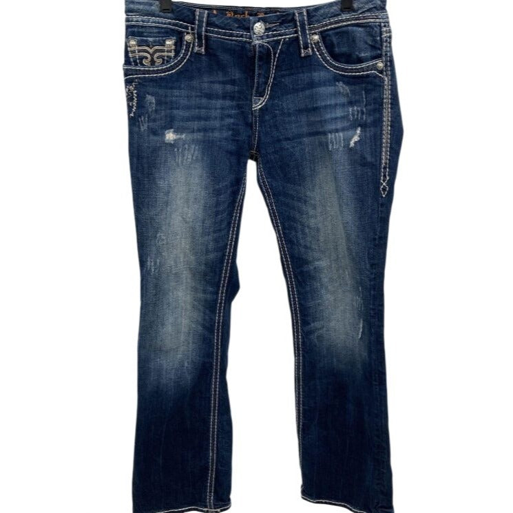 Rock Revival Kai Easy Boot Blue Jeans - Size 31