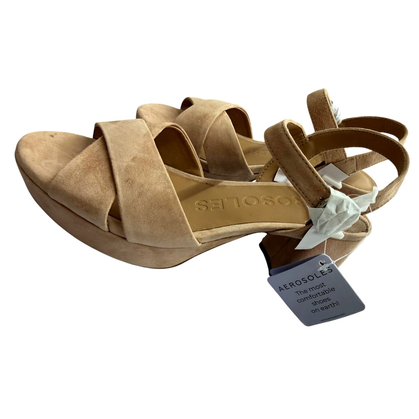 Aerosoles Women's Chunky Heel Sandals SZ 7 NWB