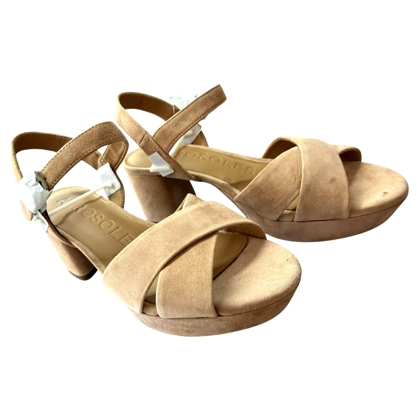 Aerosoles Women's Chunky Heel Sandals SZ 7 NWB