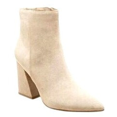 A New Day Tan Block Heeled Boots Size 11