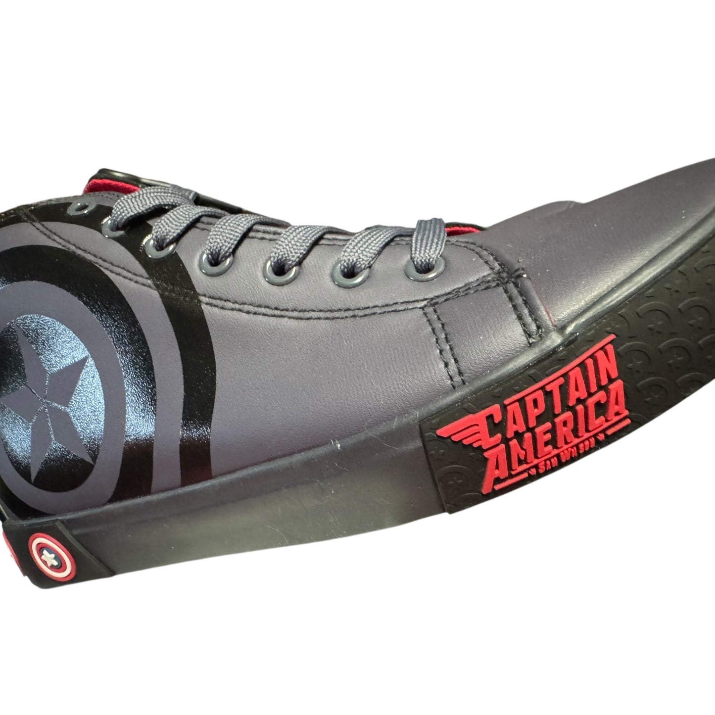 Marvel Captain America High-Top Men's Sneakers Size 10