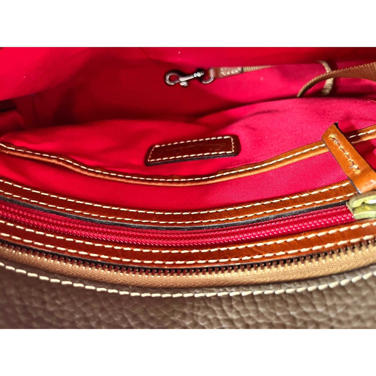 Dooney & Bourke Pebble Leather Tote Bag