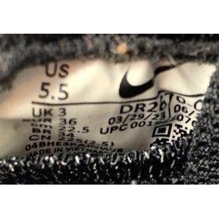 Nike React X Black/White Knit Athletic Sneakers Women’s 5.5
